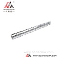 single extruder screw and barrel with flange screw barrel for PVC UPVC SPVC